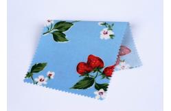 China Glossy Transparent PVC Coated Cotton Canvas Excellent Ink Absorption supplier