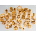 Low Noise Oil Impregnated Brass Sleeve Bearing Excellent Wear Resistance for sale