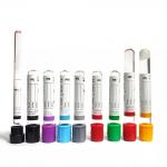 Disposable Vacuum Blood Collection Tube Multi Color Blood Sampling Tube CE ISO for sale