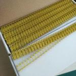 1-1/8 28.6mm 2:1 Pitch Double Ring Metal Wiro Nylon Coated Double Wire Binding Ring for sale
