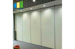 China Hotel Ballroom Retractable Mobile Acoustic Partition Movable Walls System supplier