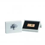 Wholesale Custom Kraft Paper Foldable Gift Packing Box With Sponge Upholstery for sale