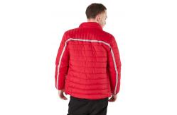 China Warm Duck Down Puffer Jacket Dyed Embroidered Corduroy With Hood supplier