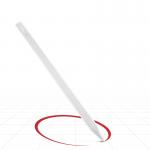 Silver / White Aluminum Writing Pen Battery Free Smooth Writing Experience for sale