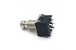 China 9 Pin 3pdt Stomp Switch 500V For Electric Guitar supplier