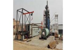 China Patent Drum Turnover Device Asphalt Melting Machine , Container Loading Asphalt Heating Machine supplier