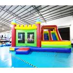 Quadruple Stitching Castle Combo Bounce House Kids Jumping Bouncer for sale