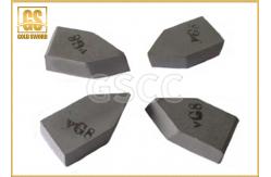 China Cutting Tool Tungsten Carbide Brazed Tips P10 / P20 / P30 ISO Grade supplier