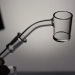 50cm 1.5L Mini Hookah Water Pipe Stem 1.5cm Glass Water Pipe Percolator for sale