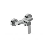 Chrome Plated Single Lever Mixer Tap For Shower Wall Mounted 1/2 Inch Outlet for sale