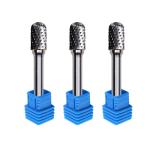 5/8mm Carbide Rotary Burr Long Shank Ball Type Shape D Sd Single Double Cut Bits for sale