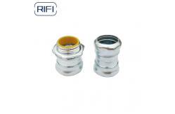 China Set Screw EMT Conduit Fittings 4 Inch EMT Compression Couplings supplier