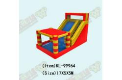 China Children Fun Park Inflatable Bounce House With Slide For Rentals supplier