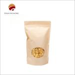 Customizable Matte Or Glossy Kraft Paper Bag With Gravure Printed Design for sale