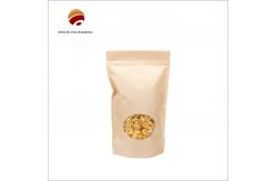 China Customizable Matte Or Glossy Kraft Paper Bag With Gravure Printed Design supplier