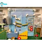 Indoor Playground Plastic Tube Pipe Magnetic Building Blocks Toy Interactive Ball Wall Games for sale