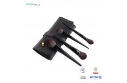 China Synthetic Hair 7pcs Soft Makeup Brush Set With Matte Wooden Handle supplier