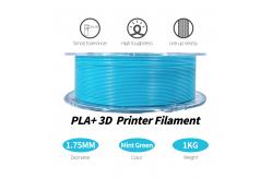 China 18 Colors Cyan ABS Filament 1kg Net Weight For 3D Printer Gross Weight 1.4kg supplier