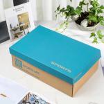 Custom Printed Shoe Box Paper Packaging Recyclable 4c Offset Printing