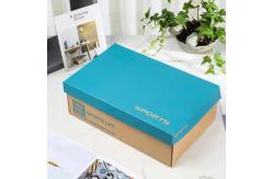 China Custom Printed Shoe Box Paper Packaging Recyclable 4c Offset Printing supplier