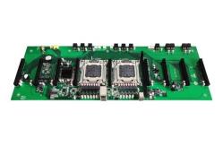 China Industrial Bitcoin Motherboard 8 GPU Mainboard Southbridge C602 Chipset Series supplier