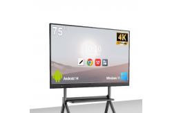 China Teaching 1MM Zero Bond Tempered Glass Multi-Functional Interactive White Board supplier