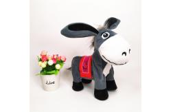 China Toddler Accompany Shaking Singing Dancing Donkey Plush Toy supplier