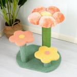 Cat Climbing Frame Large Frame Cat Post With Bed Tree Integrated Cat Scratch Column Cat Scratch Board Flower Cat Toy for sale