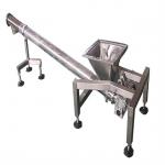 Stainless Steel Inclined Screw Conveyor Spiral For Grain Powder for sale