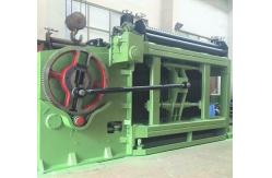 China Fullt Automatic 15Kw Gabion Hexagonal Mesh Machine With Zinc And PVC Galfan Coated supplier