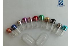 China 12mm Small Plastic Pill Containers 2g For Single Capsule supplier