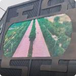 Building Lighting LED Grid Screen RGB Waterproof Ip67 Transparent for sale