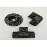 ISO9001 Flange Key Clamp Cast Iron Pipe Fittings Black 131B for sale