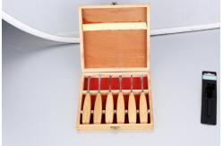 China Round Punch Wood Turning Chisel Set Domestic Ashtree For Woodworking supplier