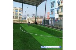 China 14000 Dtex Artificial Turf Grass Diamond Shape PE 20mm Anti Ultraviolet supplier