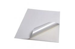 China Repositionable Back Self Adhesive PP Paper Sheet Matt White Polypropylene Film supplier