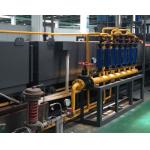 10000*1000*250mm Tunnel Aluminum Brazing Furnace Cooling System 620 Degree 600mm / Min for sale