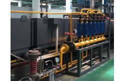 China Height 250mm Mesh Belt 150-600mm/Min Aluminium Radiator Brazing Furnace supplier