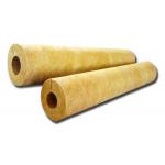 Steam Pipeline Heat Insulation Tube Glass Wool For Cold And Hot Water Equipment for sale
