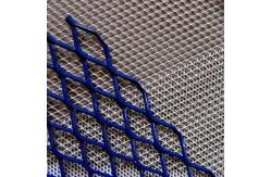 China Diamond Aluminum Sheet Expanded Metal Wire Mesh Galvanized supplier