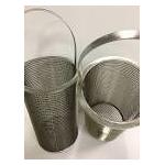 2.03mm Wire Diameter Wedge Wire Baskets With High Weave Density And Twill Weave for sale