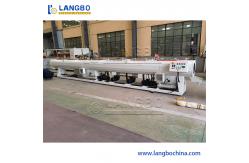 China Single Screw PE Pipe Extrusion Line , High Capacity Pe Pipe Making Machine supplier