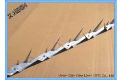 China Metal Sheets Fence Top Spikes / Security Spikes For Walls And Fences supplier