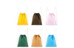 China Retractable Personalised Womens Bags Custom Drawstring Bags With Logo supplier