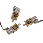 2 Phases Bipolar Geared Stepper Motor With D Shaft / Lead Screw Shaft