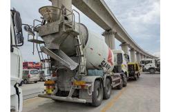 China SANY 12 Cubic Used Concrete Mixer Truck Mounted SY412C-8S With Hino Engine supplier