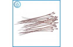 China 300Deg 2.2mm Glass NTC Thermistor With High Environmental Reliability supplier