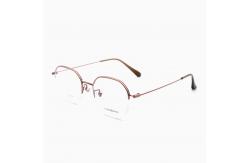 China IP Plating Optical Frames Retro Beta Titanium Glasses Frame supplier