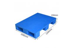 China 1200X1000X150 Rackable Plastic Pallets Warehouse 6000Kg Plastic Export Pallet supplier