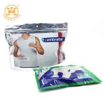 200 Microns Ziplockk Garment Packaging Bag Mylar Plastic Packaging Bags For Clothing for sale
